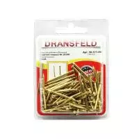 Гвоздь латунированный 2,0х30 обивочный с круглуглой гололовкой (БЛИСТЕР-100шт.)