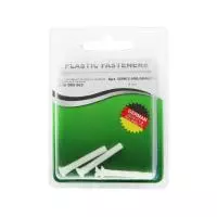 Винт потай M 4x 30 полиамид Din963 (БЛИСТЕР-4шт)