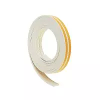 Уплотнитель REMONTIX Р6 самоклеящийся для окон и дверей резиновый белый, 6 м