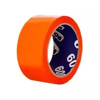 Клейкая лента упаковочная UNIBOB оранжевая 48мм х 24м, 45мкм