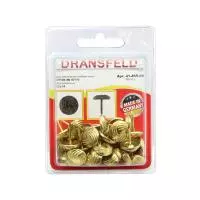 Гвозди декоративные КЛУБОК&nbsp;13,5х14&nbsp;Латунь&nbsp;(БЛИСТЕР-30 шт.)