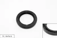 Манжета армированная ТС 2.2-52х75х10 (NBR70) BRUBBERG