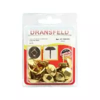 Гвозди&nbsp;декоративные&nbsp;РУНА&nbsp;16х13&nbsp;Латунь&nbsp;(БЛИСТЕР-20 шт.)