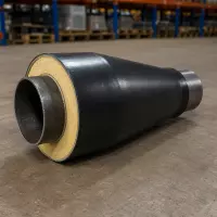 Переход, 325х8,0 - 273x8,0 Ст 09Г2С (ГОСТ 8732-78) - 1 - ППУ ПЭ наружный диаметр изоляции 400/450 мм