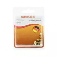 Винт установочный М6х 6 латунный DIN553 (БЛИСТЕР - 10шт)