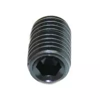 Винт установочный М8х20 плоский конец DIN913 оксид