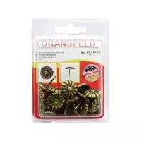 Гвозди&nbsp;декоративные&nbsp;ПАЛЬМА&nbsp;16х14&nbsp;Лакированая&nbsp;бронза&nbsp;(БЛИСТЕР-20 шт.)