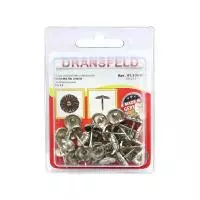 Гвозди декоративные ПАЛЬМА&nbsp;12х13&nbsp;Никель&nbsp;(БЛИСТЕР-30 шт.)