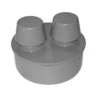 Клапан серый безнапорный 50 мм РосТурПласт