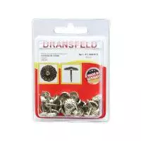 Гвозди декоративные ПАЛЬМА&nbsp;10х13&nbsp;Никель&nbsp;(БЛИСТЕР-30 шт.)