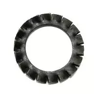 Шайба стопорная М8 с насечками Din6798 оцинкованная