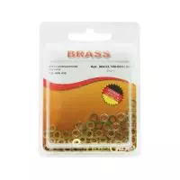 Шайба плоская уменьшенная D3,0 латунь DIN433 (БЛИСТЕР - 60шт)