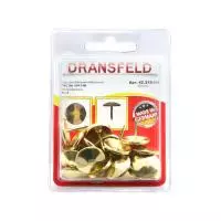 Гвозди&nbsp;декоративные&nbsp;ГРИБ&nbsp;17х13&nbsp;Латунь&nbsp;(БЛИСТЕР-20 шт.)