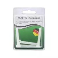 Винт цилиндрический M6x40 полиамид Din84 (БЛИСТЕР-4шт)