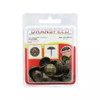 Гвозди&nbsp;декоративные&nbsp;РУНА&nbsp;16х13&nbsp;Бронза-Ренесанс&nbsp;(БЛИСТЕР-20 шт.)