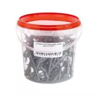 Саморезы прессшайба 4,2х75 острые оцинкованные (1л/0,8КГ)