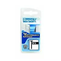 Гвозди RAPID 300 8 20 750 шт. пласт.блистер