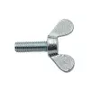 Винт барашек М4x10 оцинкованный Din316 ST