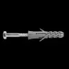 Шуруп с шестигранной головкой D6х60/10х50 с дюбелем