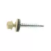 Саморезы кровельные со сверлом 6,3х38 RAL-8004 (медно-коричневый) (1л-100 шт)