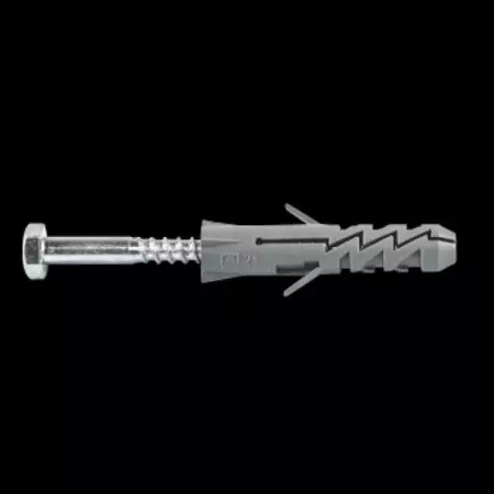 Шуруп с шестигранной головкой D6х60/10х50 с дюбелем