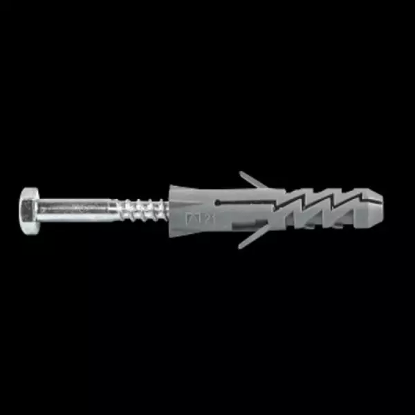 Шуруп с шестигранной головкой D6х60/10х50 с дюбелем