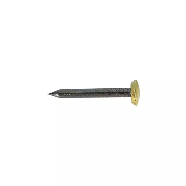 Гвоздь стальной 2,0х20 с латунированной головкой (БЛИСТЕР-50шт.)