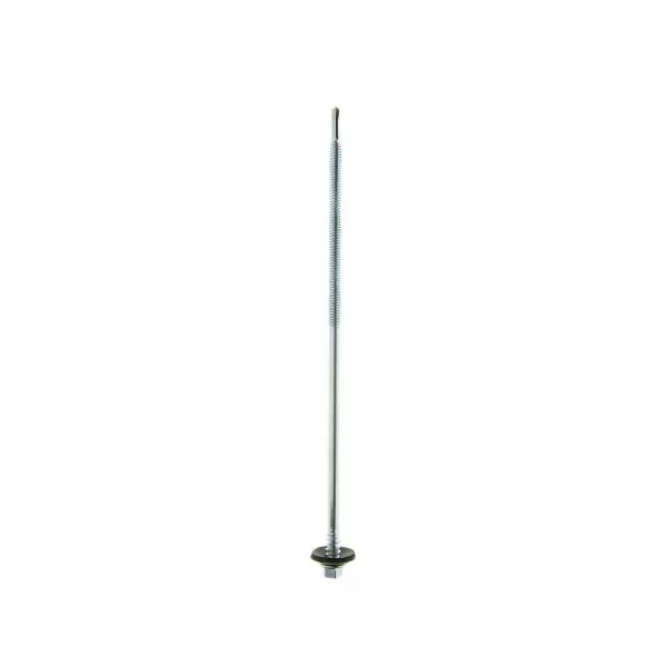 Саморез кровельный 6,3/5,5х185 для сэндвич-панелей, сверло, цинк