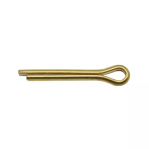 Шплинт прямой 1,6х20 латунный DIN94 (БЛИСТЕР - 40шт)