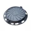 Люк чугунный (В) водопроводный Т (тяжелый) круглый (С250) m=98кг 250 кН ООО СанТехПром Россия