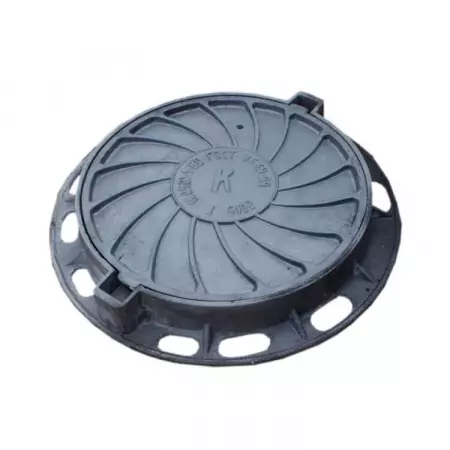 Люк чугунный (В) водопроводный Т (тяжелый) круглый (С250) m=98кг 250 кН ООО СанТехПром Россия