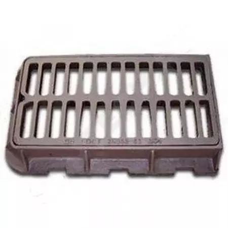 Дождеприемник чугунный ДБ1 (большой) прямоугольный (В125) m=107кг исполнение 1 125 кН Кронтиф Россия