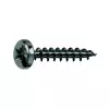 Саморез 3,5x16 PZ по дер.полная резьба п/сф черн M