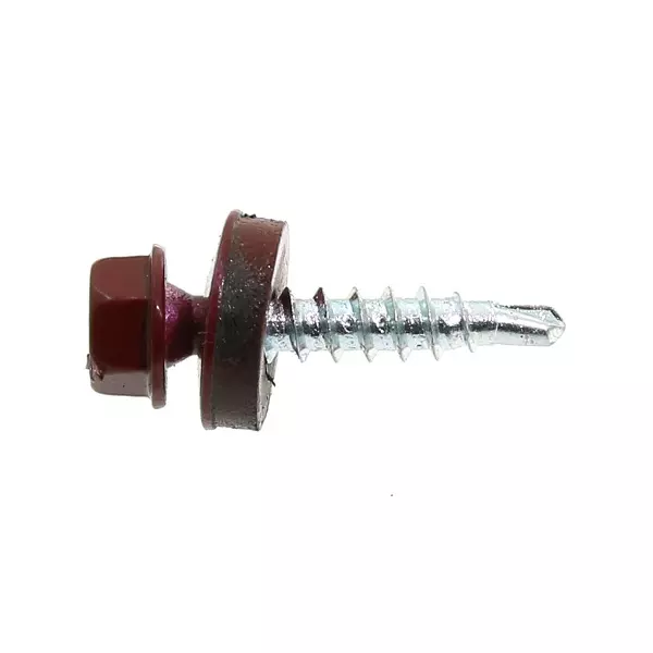 С/р. 4,8х25 кров., сверло RAL-3005/красн.Wkret-met