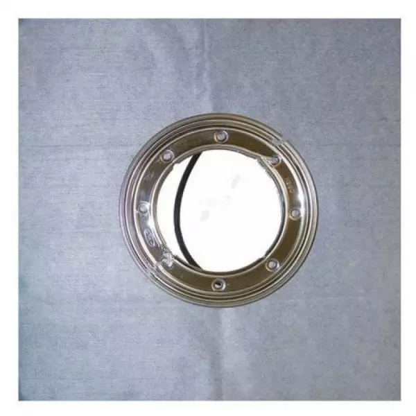 Фланец нержавеющий стальной обжимной гидроизоляционный Дн 148 с полотном типа Montaplast B резин. уплот. кольцом 500х500мм HL