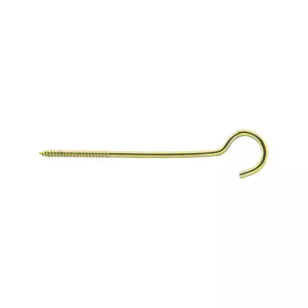 Шуруп полукольцо 4,0х80мм оцинкованный