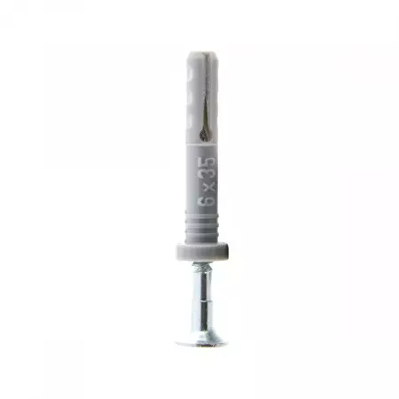 Дюбель-гвоздь цилиндрический tox М6x35 мм