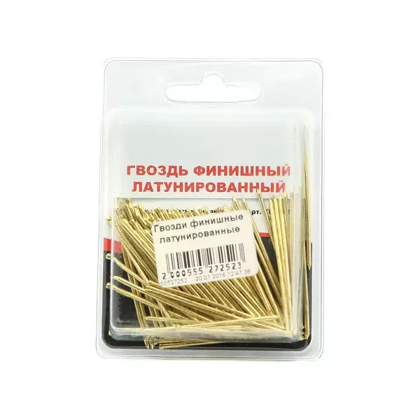 Гвозди финишные омедненные 1,4х35 (блистер)