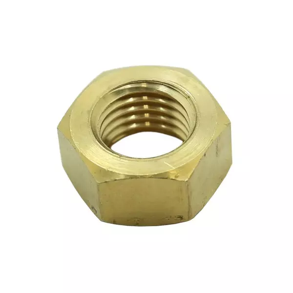 Гайка шестигранная М8,0 латунная DIN934 (БЛИСТЕР - 10шт)