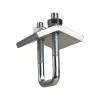 Зажимная скоба FIXOTEC д профиля 27 18 и 28 30, М6 оц.