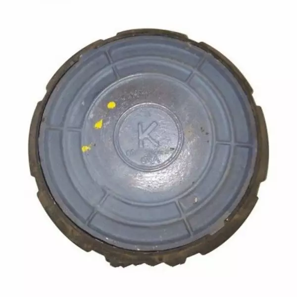 Люк чугунный (К) канал. Л (легкий) круглый (А30) m=64кг 30 кН Кронтиф Россия