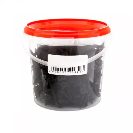 Саморезы черные 3,5х19 частая резьба, потай (1л/2кг)