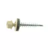 Саморезы кровельные со сверлом 6,3х38 RAL-8004 (медно-коричневый) (1л-100 шт)