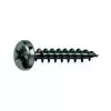 Саморез 3,5x16 PZ по дер.полная резьба п/сф черн M
