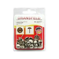 Гвозди&nbsp;декоративные&nbsp;ТАЙФУН&nbsp;11х13&nbsp;Никель&nbsp;(БЛИСТЕР-30 шт.)