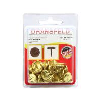 Гвозди&nbsp;декоративные&nbsp;ВИХРЬ&nbsp;13х13&nbsp;Латунь&nbsp;(БЛИСТЕР-30 шт.)