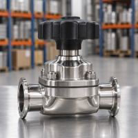 Клапан CF3M (AISI 316L)/PTFE M200KG CLAMP/CLAMP
мембранный ручной DN 32 (35х1,5) F=50,5 KST