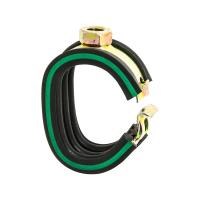 Хомут Mupro Safety Clip зелен. полоса М8-33 мм. оцинк.