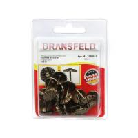 Гвозди декоративные ПАЛЬМА&nbsp;14х14&nbsp;Старая&nbsp;латунь&nbsp;(БЛИСТЕР-20 шт.)