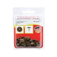 Гвозди декоративные ПАЛЬМА&nbsp;12х13&nbsp;Старая&nbsp;латунь&nbsp;(БЛИСТЕР-30 шт.)